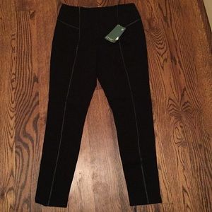 Black Lysse Elastic Waist Pants